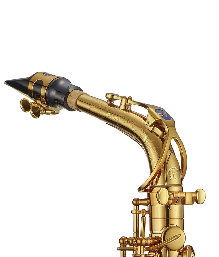 Antigua Winds AS6200 Pro One Alto Saxophone - Vintage Lacquer Finish | Professional Woodwind Instrument for Jazz, Band & Studio Performance