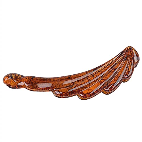 Licogel Banana Hair Clips 3PCS - Large Decorative Resin Hair Claw Clips for Women, Lightweight Strong Hair Clincher Combs - Perfect for Ponytails, Buns and Everyday Hairstyles