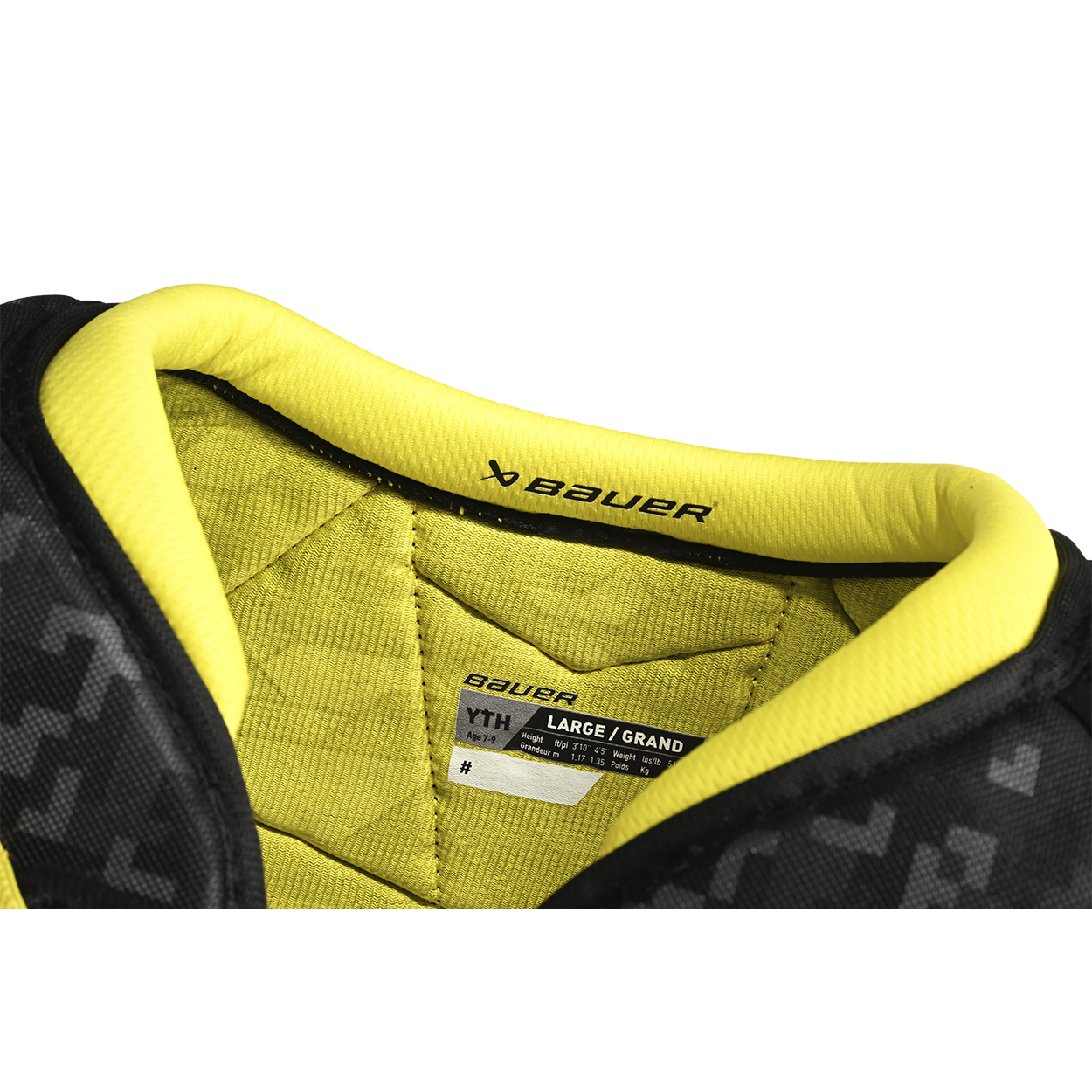 Bauer Supreme Mach Youth Shoulder Pads - Lightweight Hockey Protection for Young Players - Perfect for Ice Hockey Practice & Games