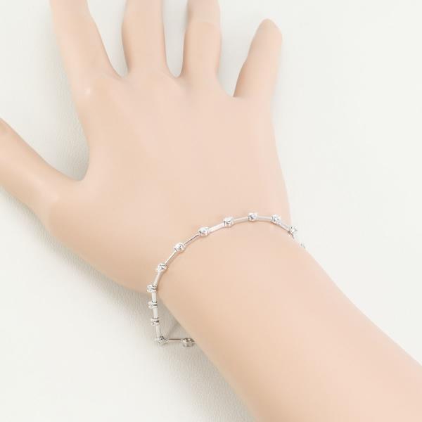18K White Gold Diamond Bracelet for Women - Elegant & Luxurious Tennis Bracelet - Perfect for Weddings, Anniversaries & Special Occasions