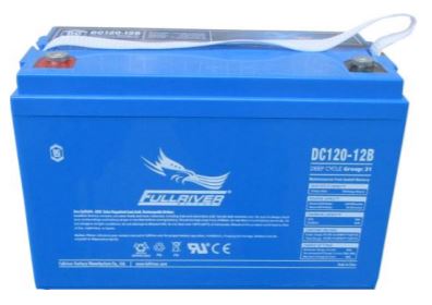 Fullriver 12V 120Ah Deep Cycle AGM Battery - Perfect for RVs, Boats, Solar Power Systems & Off-Grid Applications