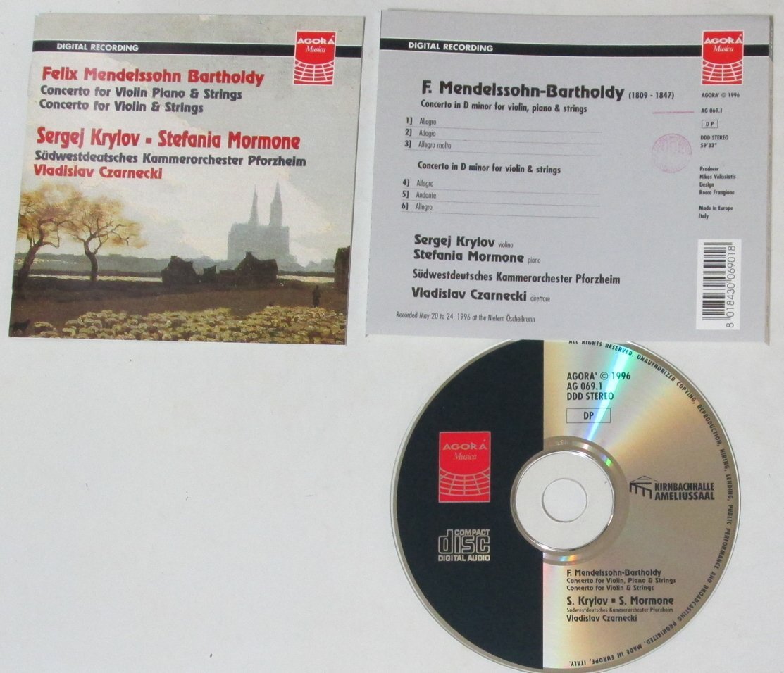 Mendelssohn Violin Concerto & Piano Concerto - Classical Music CD for Relaxation, Study, and Romantic Evenings