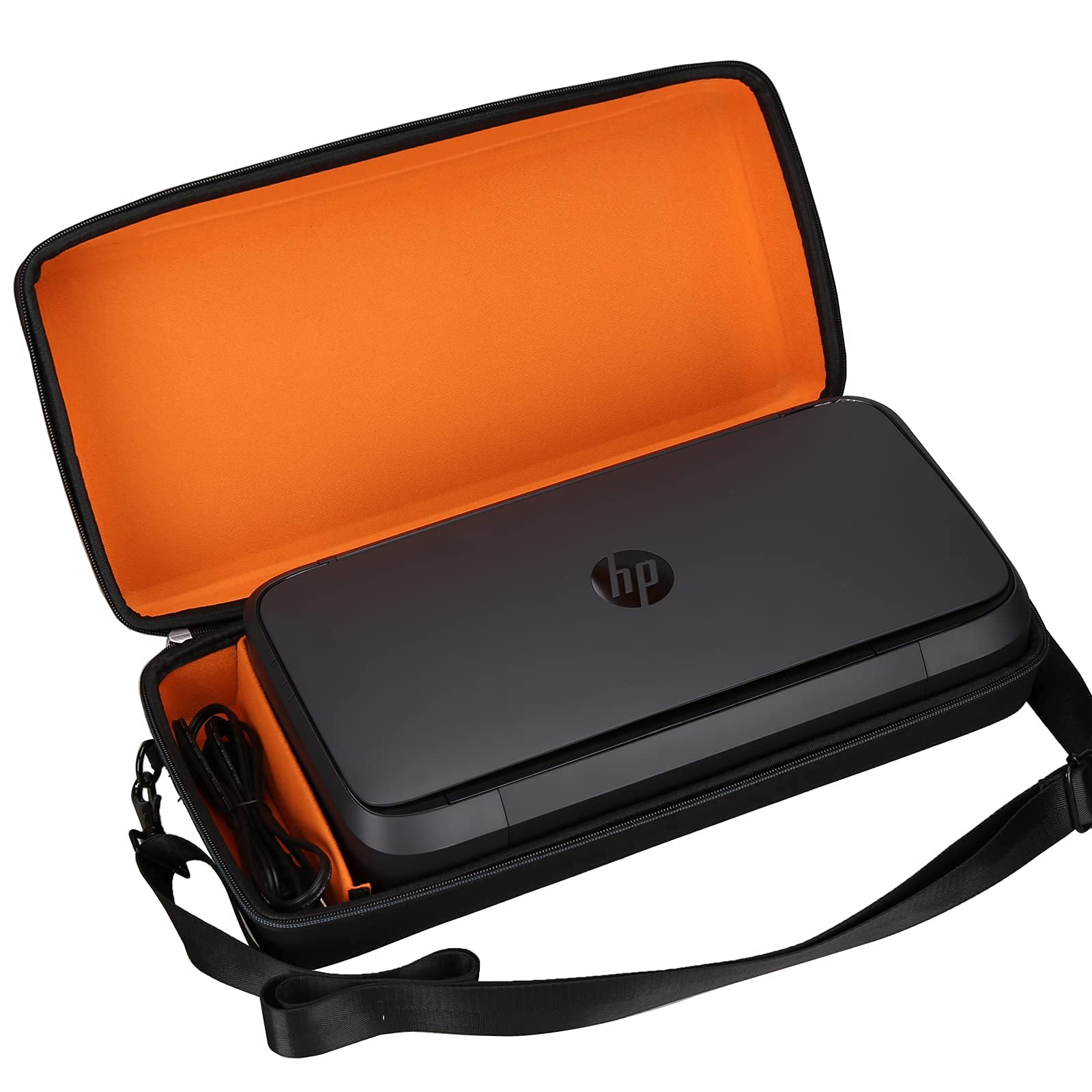 Premium Hard Travel Case for HP OfficeJet 250 All-in-One Portable Printer (CZ992A) - Durable Protective Cover for Business Travel & Mobile Printing