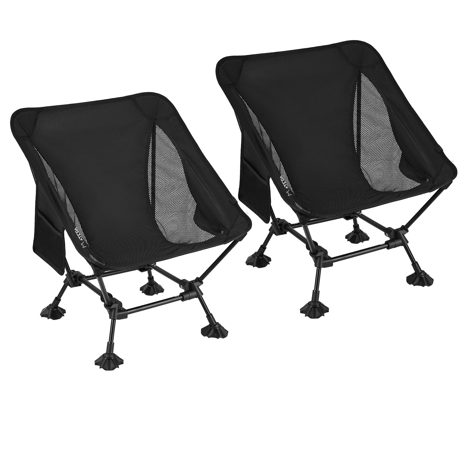 Ultralight Aluminum Camping Chair for Adults - Compact & Portable Backpacking, Hiking, Beach Chair with Anti-Sinking Feet - Perfect for Outdoor Adventures, Travel, Picnics, and Beach Relaxation