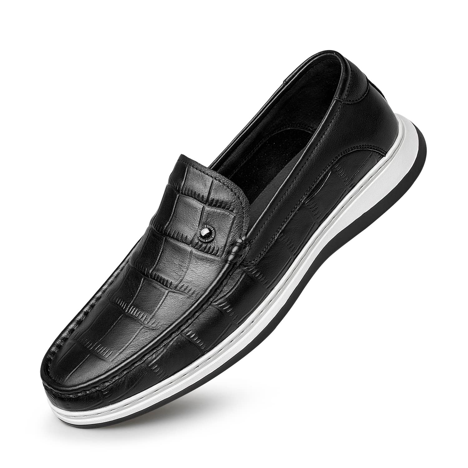 Men's Genuine Leather Loafers & Slip-On Driving Shoes - Comfortable Casual Footwear for Business & Travel | 22 Stylish Designs for Office, Wedding & Daily Wear