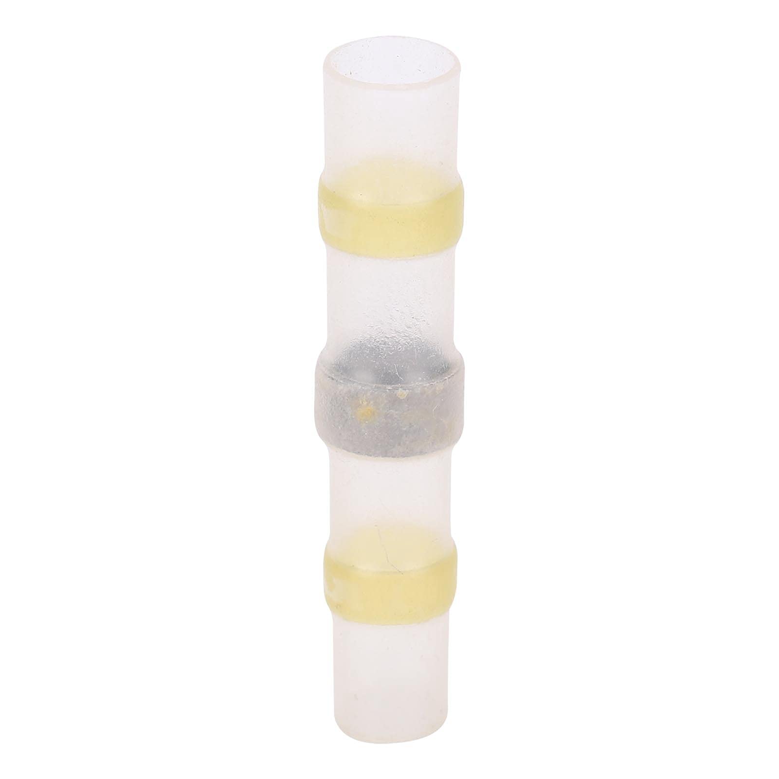 Heat Shrink Solder Seal Wire Connector Kit - Waterproof Solder Sleeve Connectors for Electrical Wiring (SST-S41, Yellow) | Ideal for Boats, Trailers, Home Appliances & DIY Projects