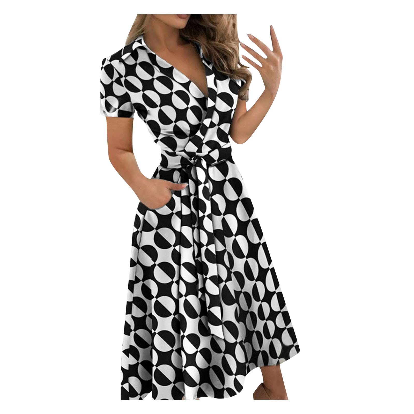 ONHUON Women's Summer Maxi Dress - Floral Print V-Neck Sleeveless Boho Beach Dress for Casual Wear, Vacations & Outdoor Events
