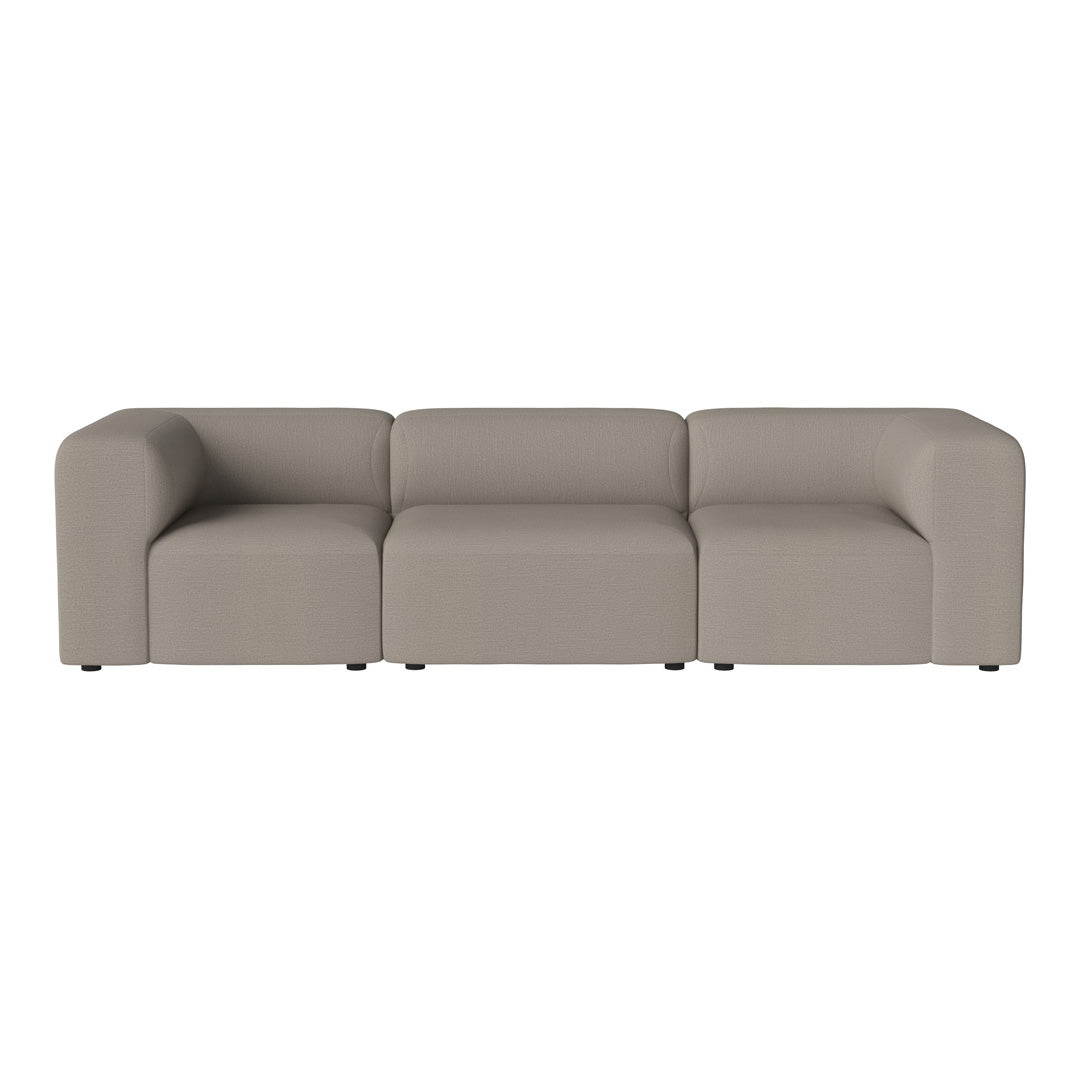 Modern 3-Seater Angle Sofa - Comfortable L-Shaped Sectional Couch for Living Room, Lounge & Small Spaces - Perfect for Apartments, Dorms & Home Theater Seating