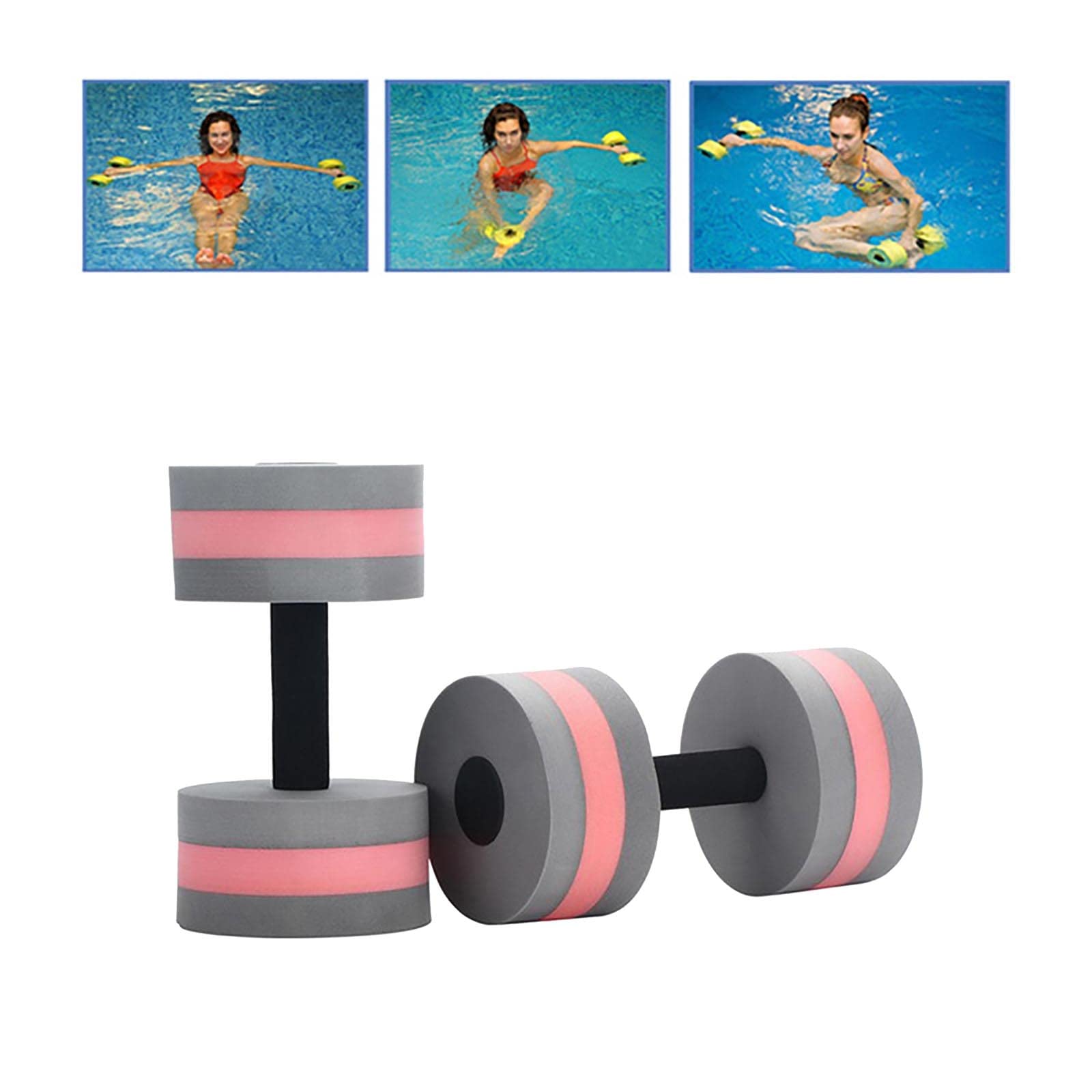 **Best Water Dumbbells for Pool Workouts – 2-Pack Foam Aquatic Dumbbells for Water Aerobics, Resistance Training & Fitness – Lightweight Floating Hand Bars for Swimming, Aqua Gym & Home Exercise**
