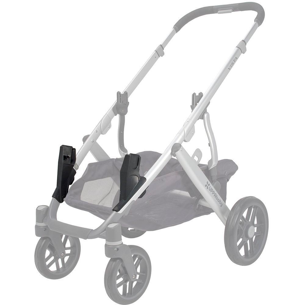UPPAbaby Vista Lower Adapters - Compatible with Nuna, Maxi Cosi & Cybex Car Seats - Secure & Easy Installation for Stroller Travel