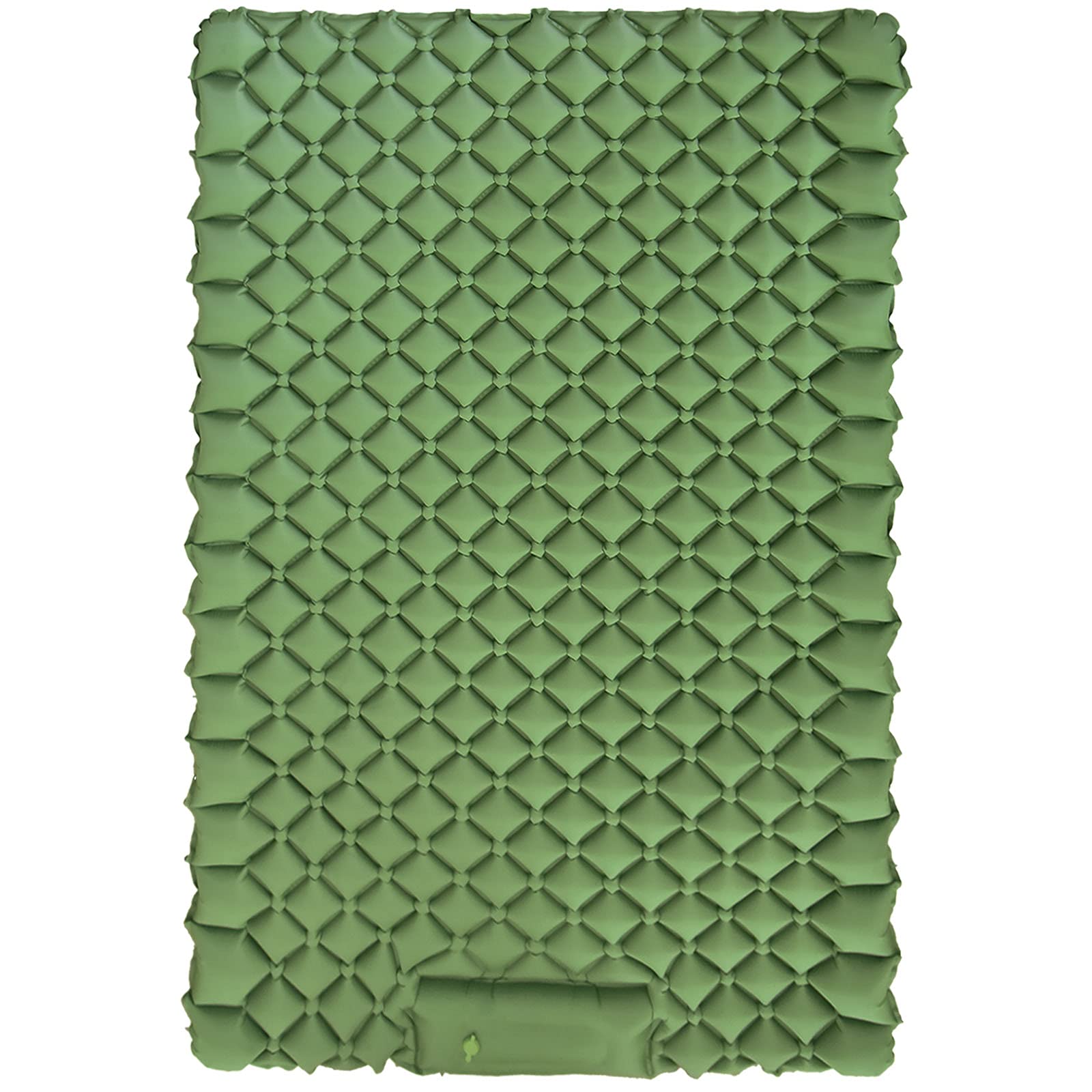 Filoto Double Sleeping Pad - 2 Person Inflatable Camping Mattress with Foot Pump | Waterproof & Lightweight for Backpacking, Hiking, Car Camping | Perfect for Couples Outdoor Adventures (Army Green)