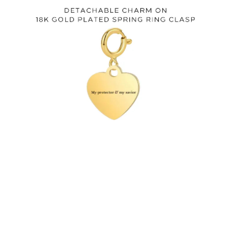 Personalized Engraved Charms with Detachable Clasp - Custom Name Jewelry for Necklaces & Bracelets - Perfect for Gifts, Anniversaries, and Special Occasions - $10.00