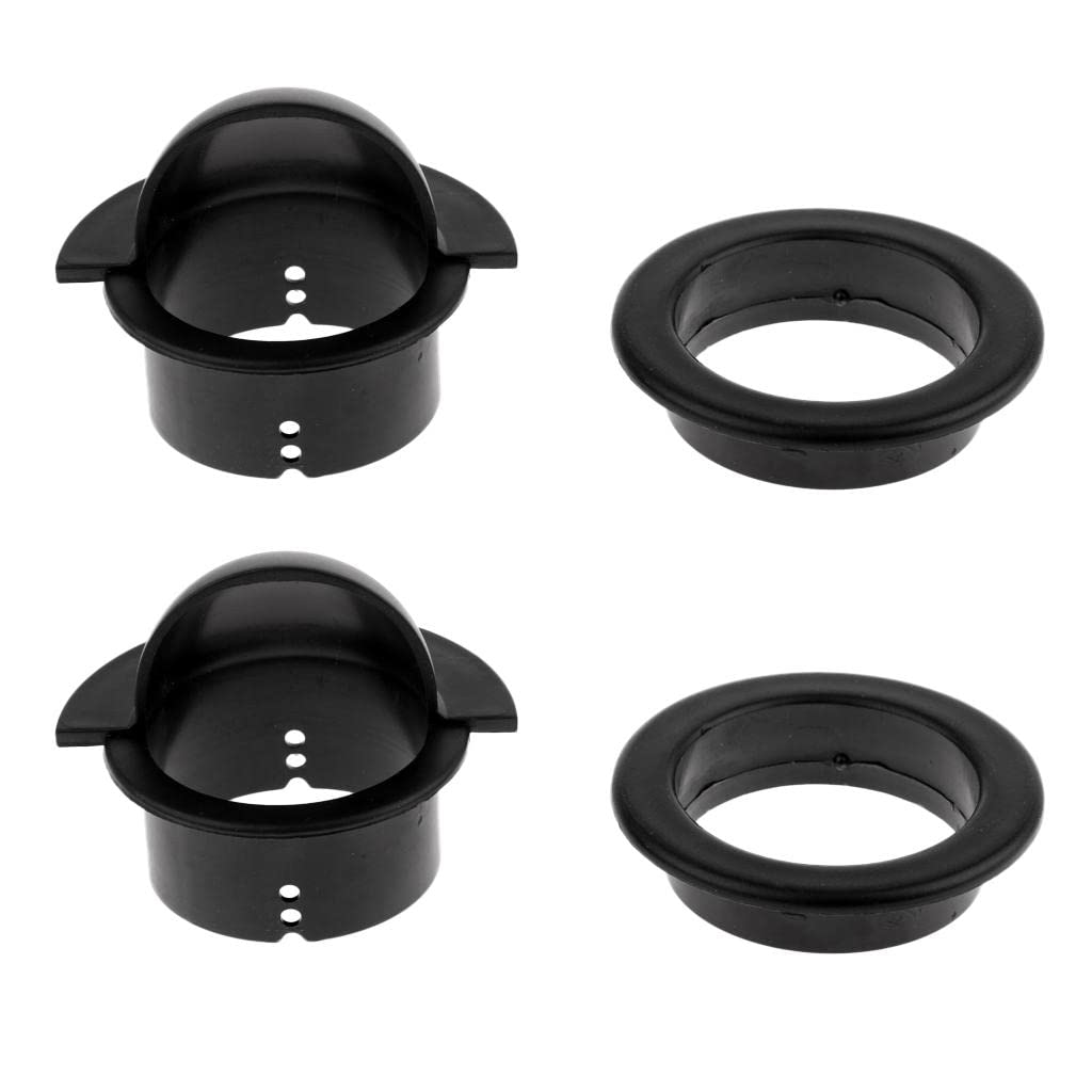 1 Pair Foosball Table Entry Dishes - Durable Soccer Ball Cups Accessory for Professional & Home Game Tables - Perfect for Replacement & Tournament Play