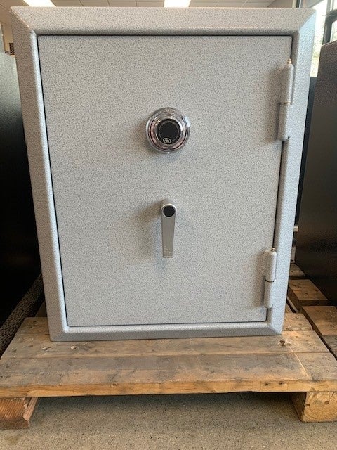 Ironman 3024 1500 Series Small Personal Gun Safe - Compact Biometric Fingerprint & Keypad Handgun Safe for Home & Car Use - Perfect for Pistol Storage & Protection