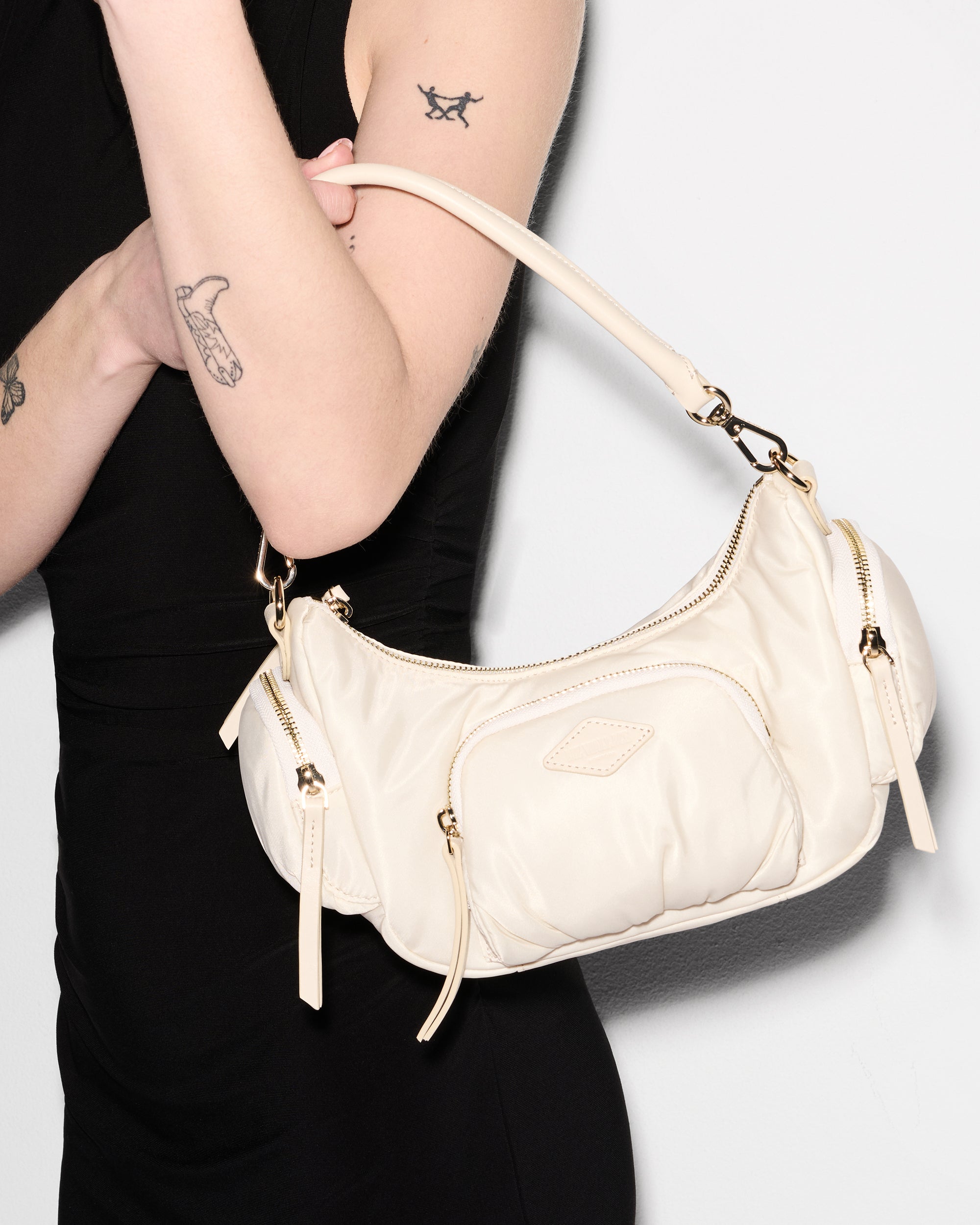 Sandshell Small Chelsea Shoulder Bag - Stylish & Compact Crossbody Purse for Women - Perfect for Work, Travel & Everyday Use