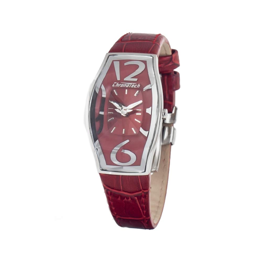 Chronotech Women's Analog Quartz Watch with Genuine Leather Strap CT7932L-55 - Elegant Timepiece for Office, Business Meetings & Everyday Wear