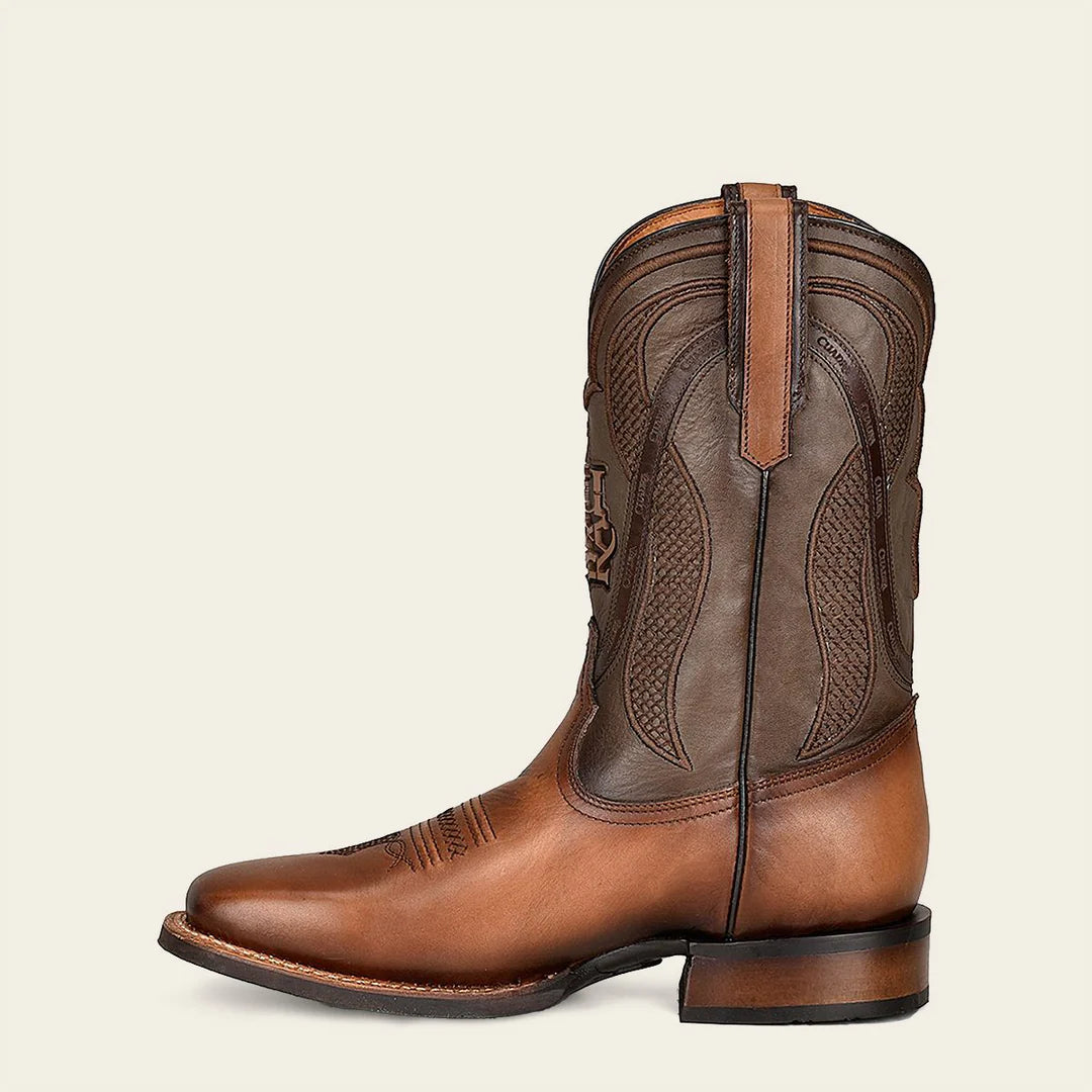 Men's Cowhide Leather Cowboy Rodeo Boots - Cuadra Sand Western Style for Riding & Country Fashion | Durable & Comfortable for Work, Rodeo & Outdoor Activities