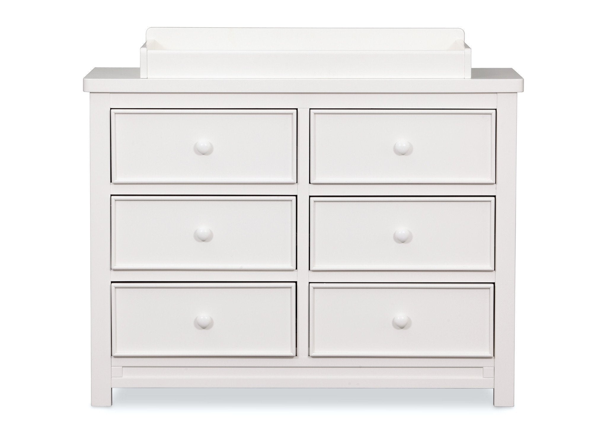 Bennington Sleigh 6 Drawer Dresser - Solid Wood Bedroom Chest of Drawers for Storage | Perfect for Master Bedroom, Guest Room & Nursery Organization