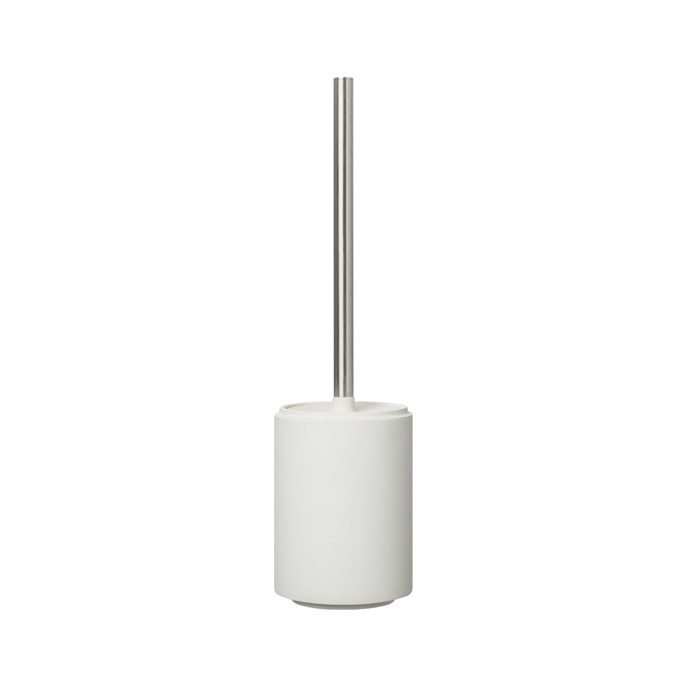 CRETO Modern Concrete Toilet Brush with Stainless Steel Handle - Heavy Duty Bathroom Cleaning Tool for Home, Hotel & Office Use