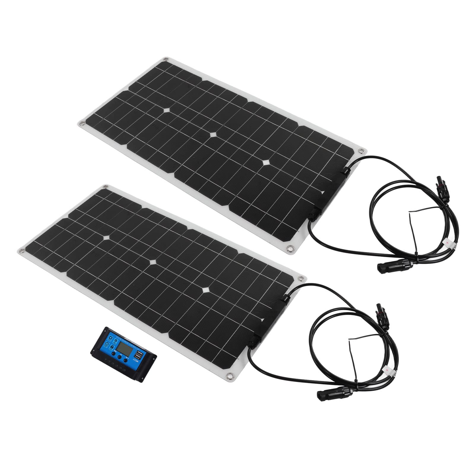 Tgoon 30A Solar Panel Charger Kit with Waterproof Controller - High Efficiency Solar Battery Charger for Outdoor, Camping, RV & Off-Grid Power - Perfect for Farming, Hiking & Emergency Power Supply