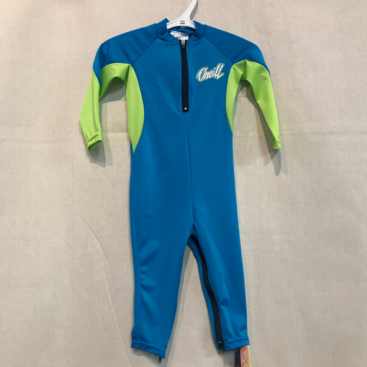 O'Neill O’Zone Full 4309 Infant Rash Guard - AI5 Sky/Lime/Wht - UV Protection Swimwear for Baby Boys & Girls - Perfect for Beach, Pool & Outdoor Water Activities