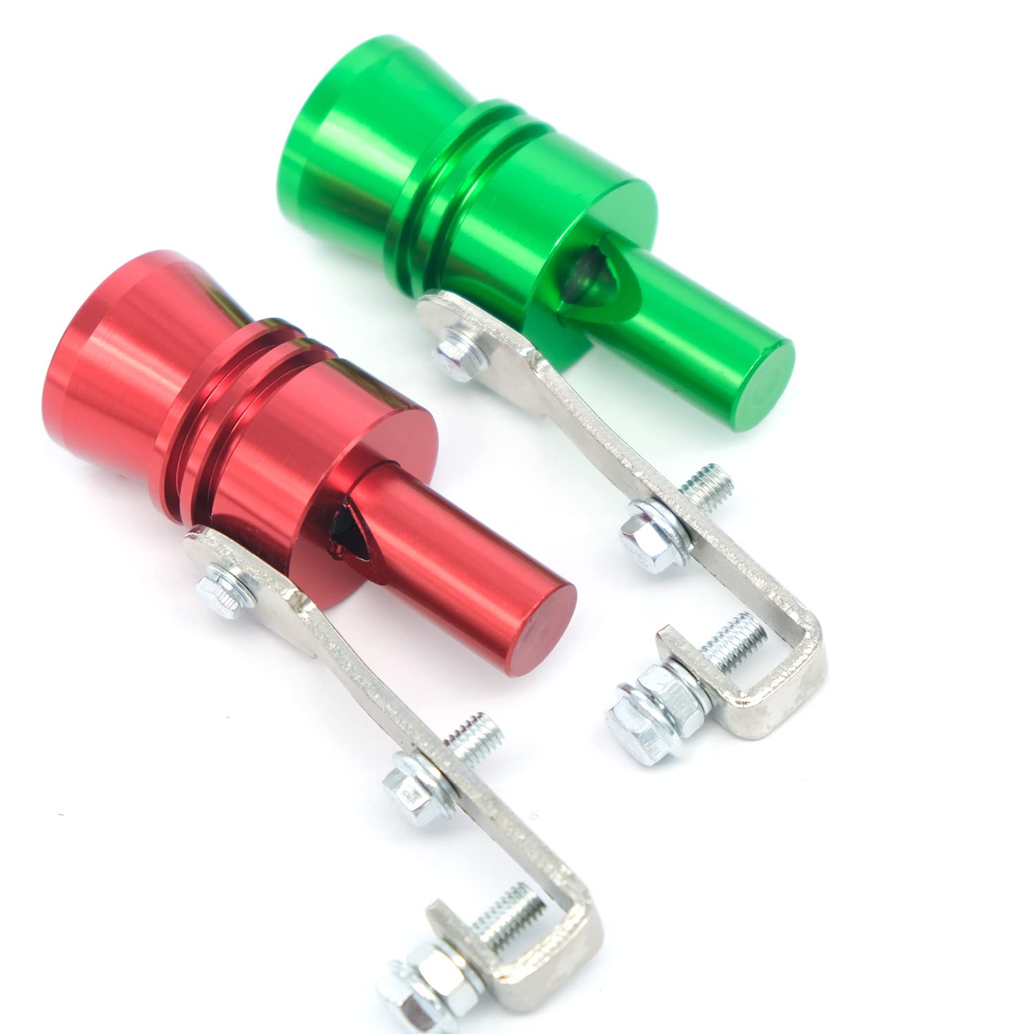High-Performance Aluminum Car Turbo Sound Whistle Exhaust Tailpipe Blow Off Valve BOV - Universal Fit for Most Vehicles (XL Size, Christmas Special Edition) - Enhance Engine Sound & Racing Experience for Car Enthusiasts & Street Racers