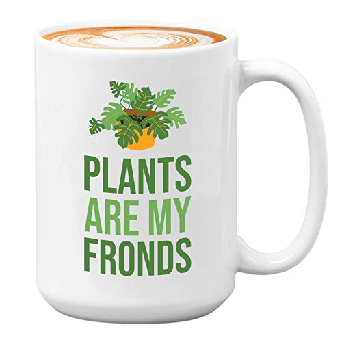 Plants Are My Fronds White