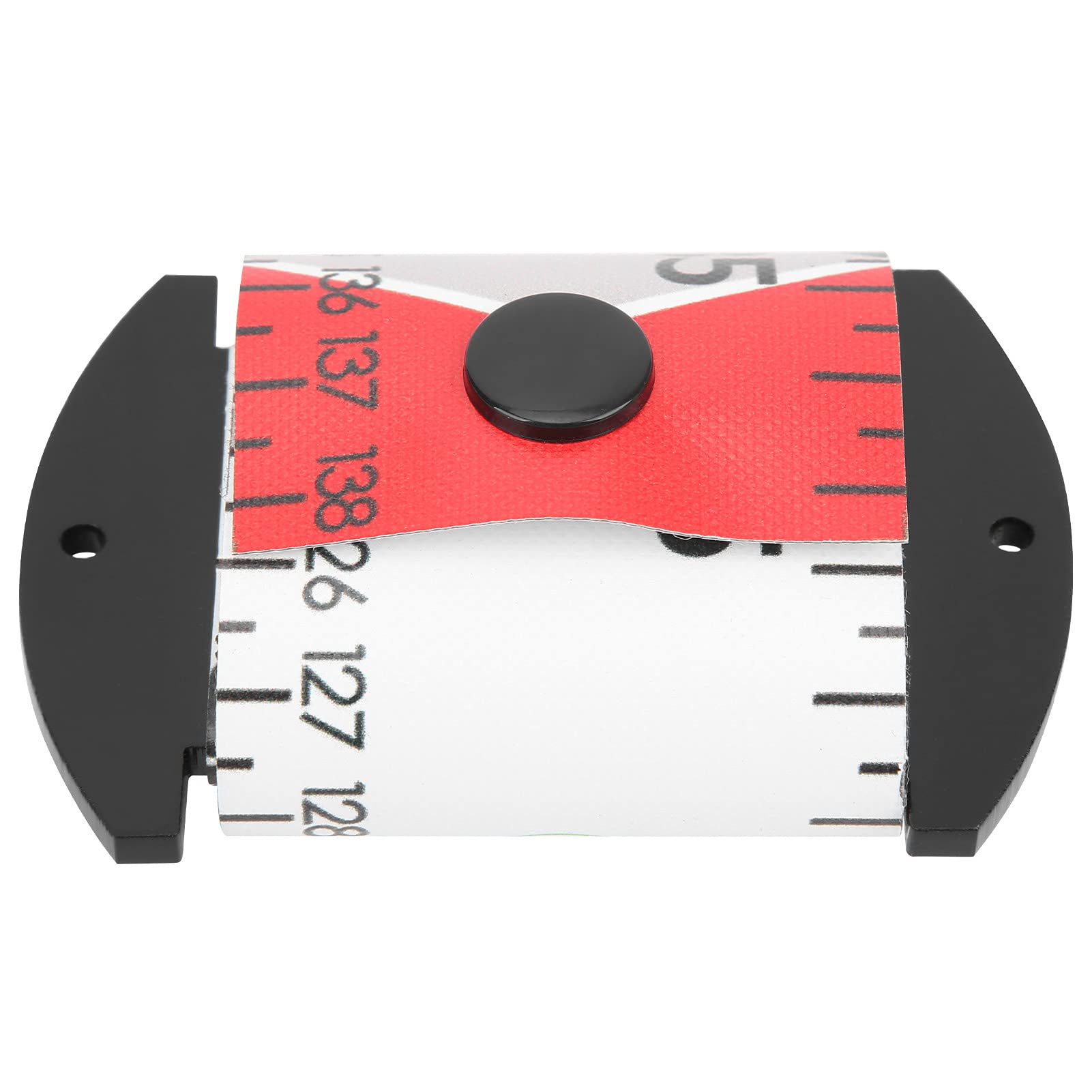 **138x5cm Waterproof Fish Measuring Ruler - Durable Fishing Measurement Tape for Boats, Anglers & Catch Sizing (Red) - Perfect for Freshwater & Saltwater Fishing**