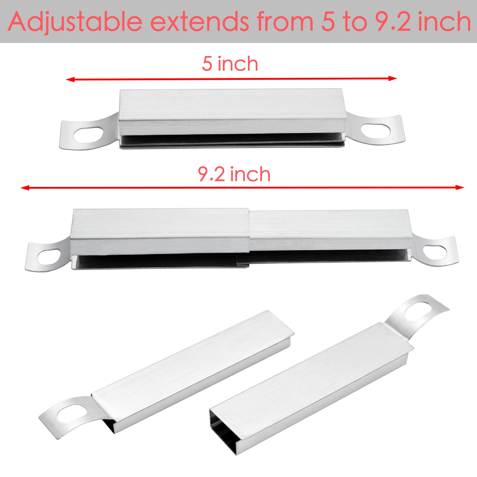 Charbroil Grill Replacement Parts - 5 Burner Grill Grates & Heat Plates - Compatible with Models 463347518, 463347519, 4633730139, 463373319, 463335517, 463342119, G470-5200-W1, G470-0004-W1A, G321-4C00-W1 - Perfect for BBQ Grill Repair & Maintenance
