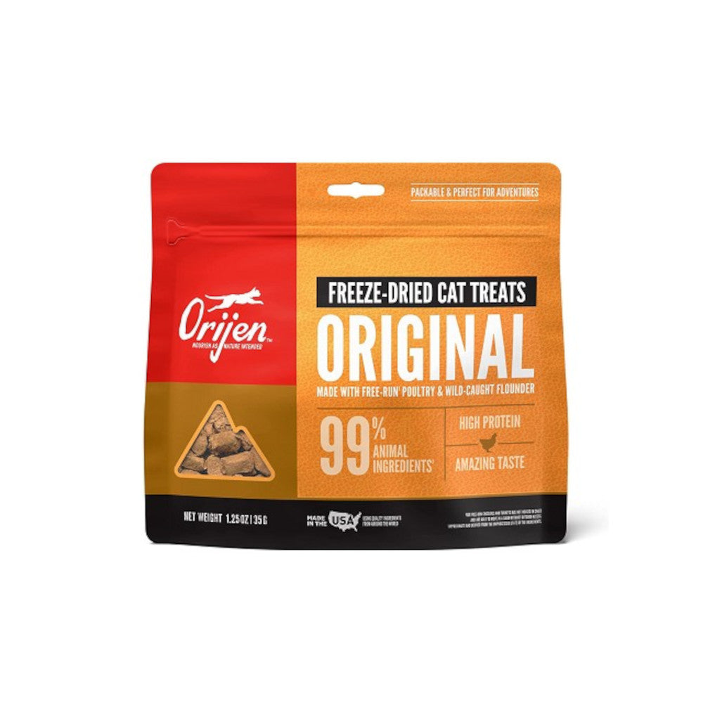 Premium Freeze-Dried Chicken & Turkey Cat Treats - Grain-Free, High-Protein Snacks for Healthy Cats - Perfect for Training, Rewards & Daily Nutrition