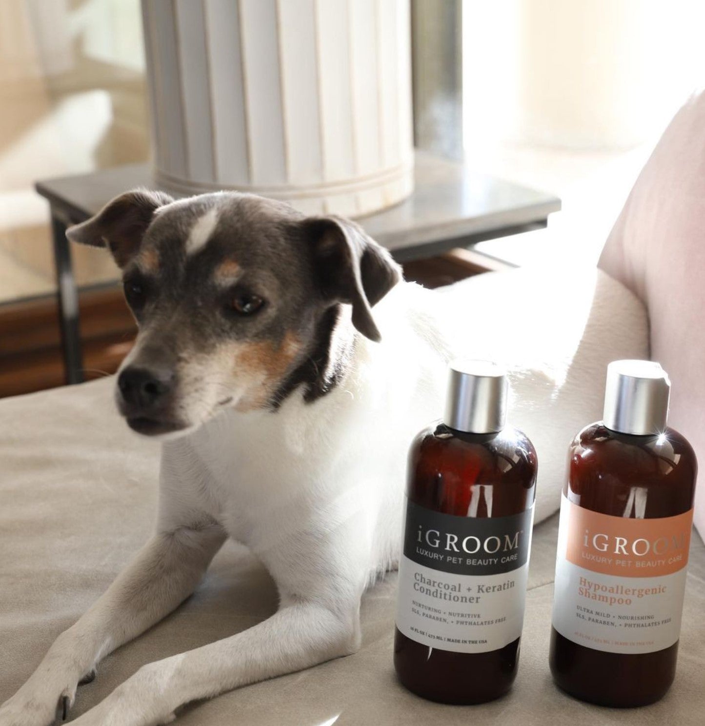 Hypoallergenic Pet Shampoo for Dogs & Cats - Gentle Formula for Sensitive Skin - Moisturizing & Itch Relief - Perfect for Bath Time & Allergy Care