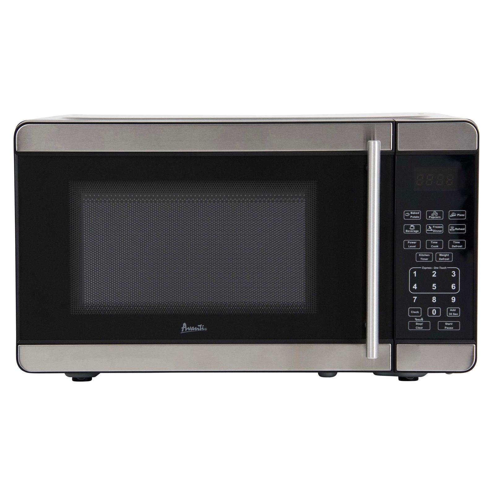 Avanti MT7V3S 0.7 Cu. Ft. Compact Countertop Microwave Oven - Perfect for Small Kitchens, Dorms & Office Spaces