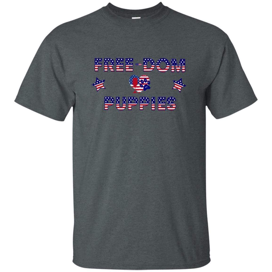 WineyBitches.Co Free Dom Puppies Ultra Soft Cotton T-Shirt - Comfortable Casual Wear for Dog Lovers, Pet Owners & Fun Outfits