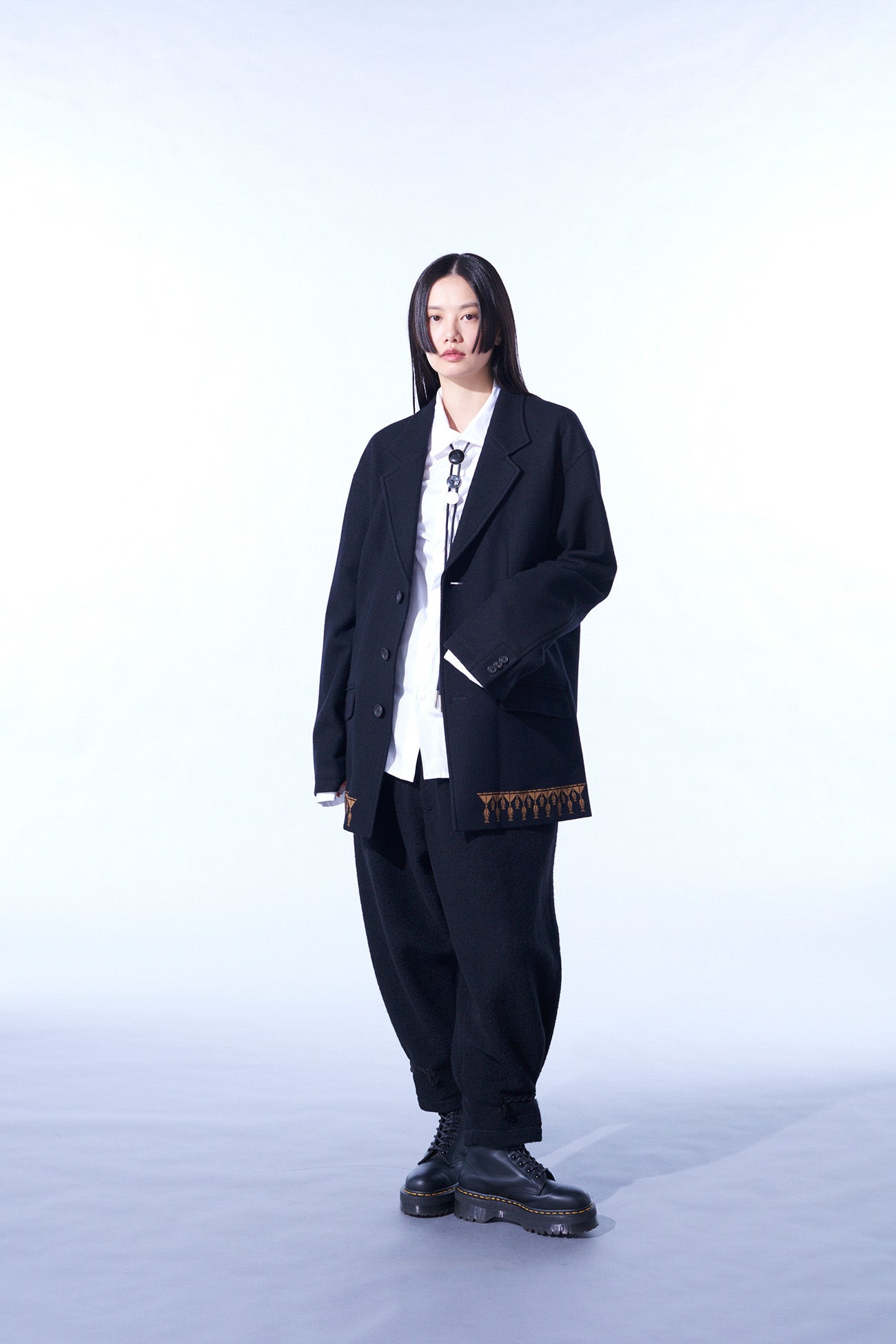 Ethnic Embroidered Jacket for Women - Soft Compressed Jersey Fabric - Stylish Outerwear for Casual Wear, Festivals & Travel