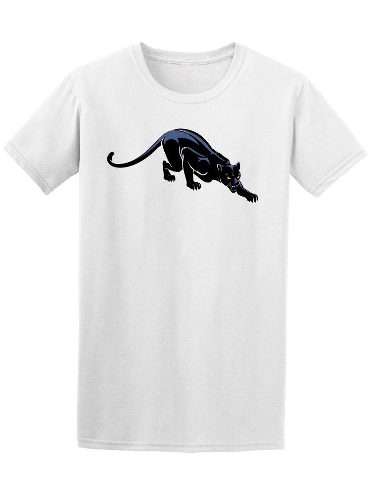 Smartprints Black Jaguar Graphic T-Shirt for Men | Stylish Casual Wear for Everyday & Street Fashion