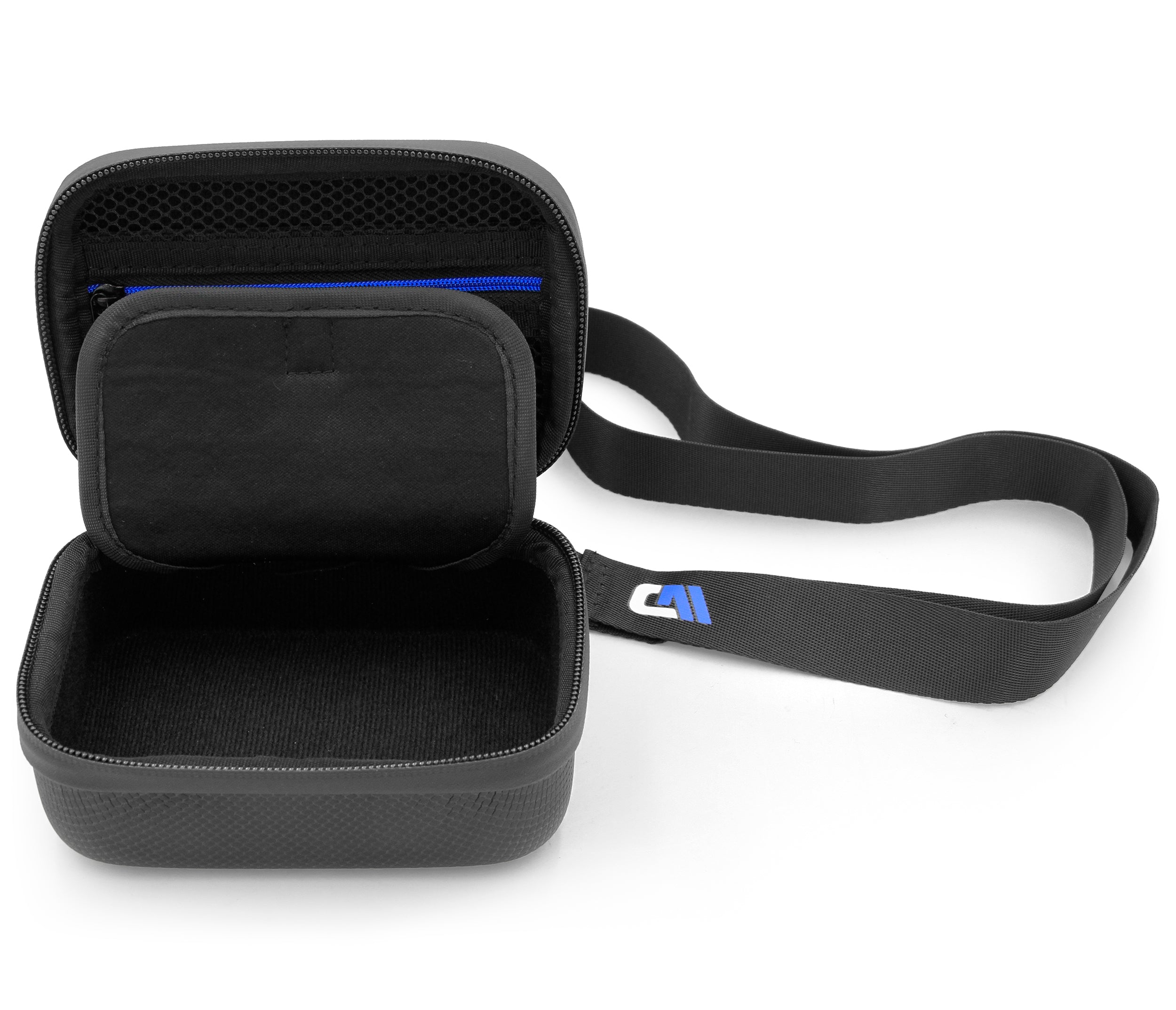 CASEMATIX Protective Carry Case for Moonbird & Moonbuddy Meditation Device - Includes USB C Cable & Accessories - Perfect for Travel, Yoga, and Mindfulness Practice