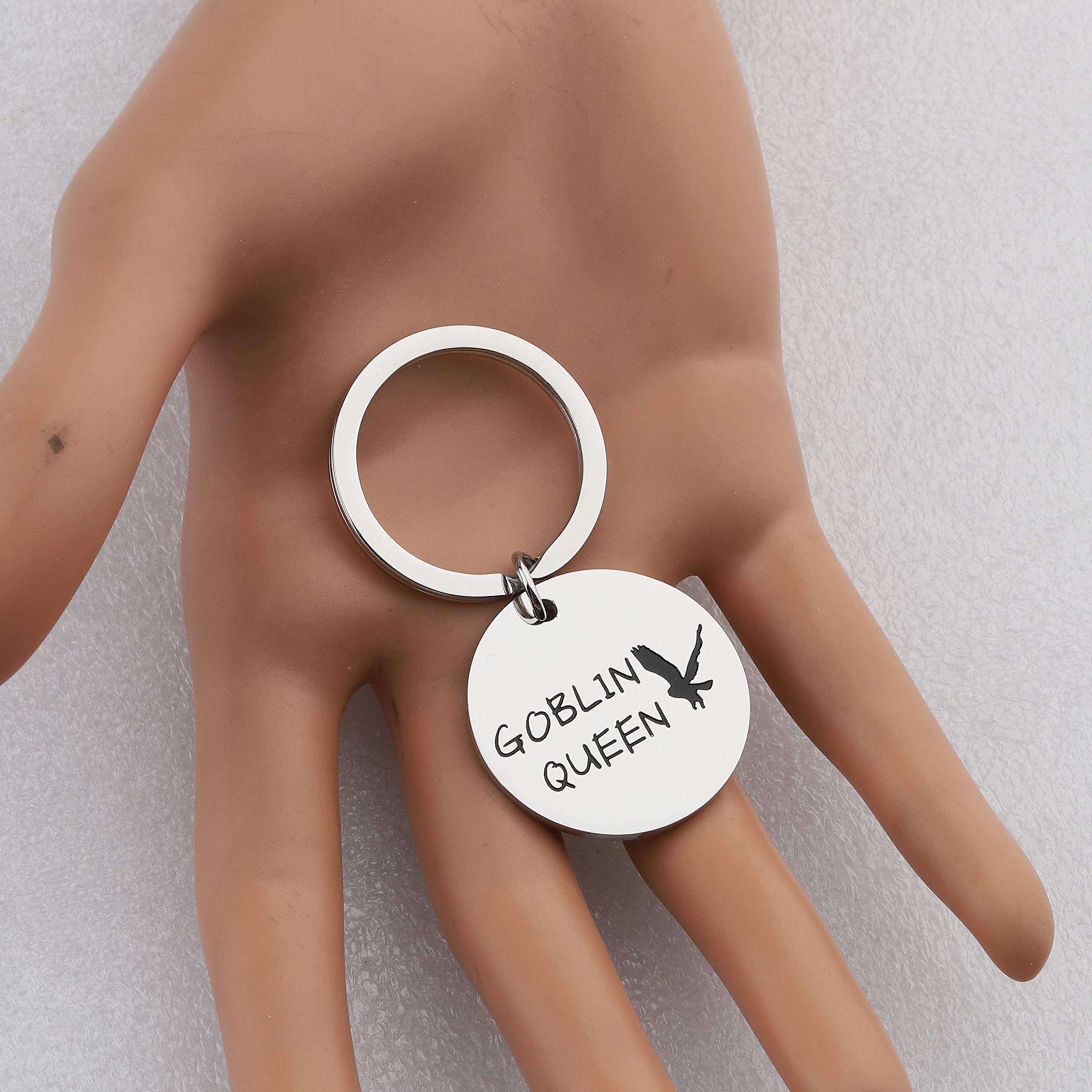 CENWA Goblin Queen Keychain - Inspired Jewelry for Movie Fans - Perfect Gift for Fantasy Lovers & Cosplay Accessories