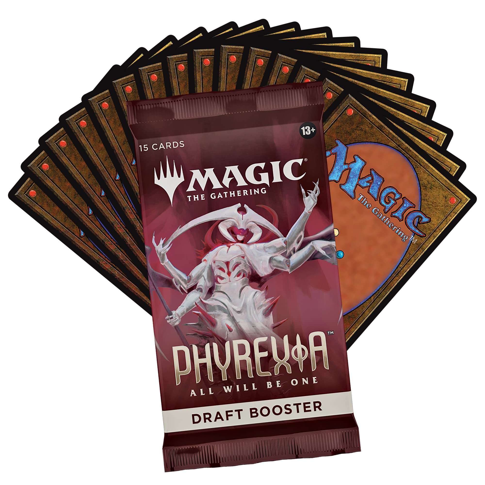 Magic: The Gathering Phyrexia All Will Be One Draft Booster Box - 36 Packs (540 Cards) | MTG Collectible Card Game | Perfect for Draft Tournaments & Booster Box Openings