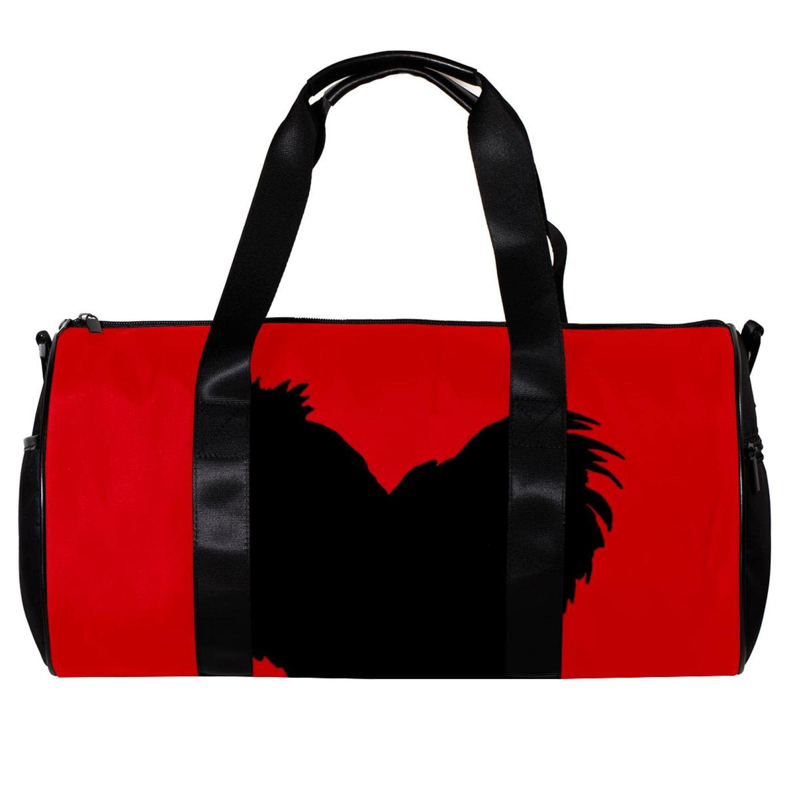 Gym Duffle Bag for Men & Women - Large Overnight Weekender Travel Bag with Rooster Print Design - Perfect for Workout, Travel, and Weekend Getaways