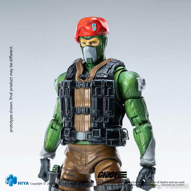 1/18 HIYA 4inch G.I.JOE Beach Head Action Figure - Exquisite Mini Collectible for Display & Play - Perfect for Collectors, Gifts, and Diorama Scenes
