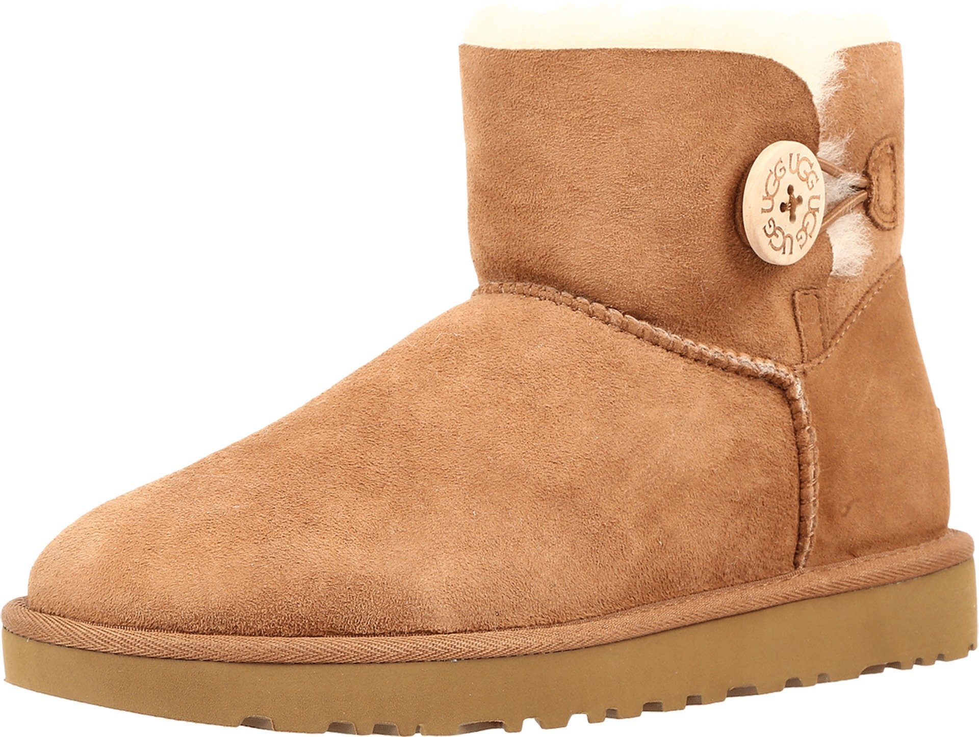 UGG Mini Bailey Button Women's Boots - Cozy High-Neck Winter Boots for Women | Perfect for Snow Days, Casual Outfits & Cold Weather Fashion