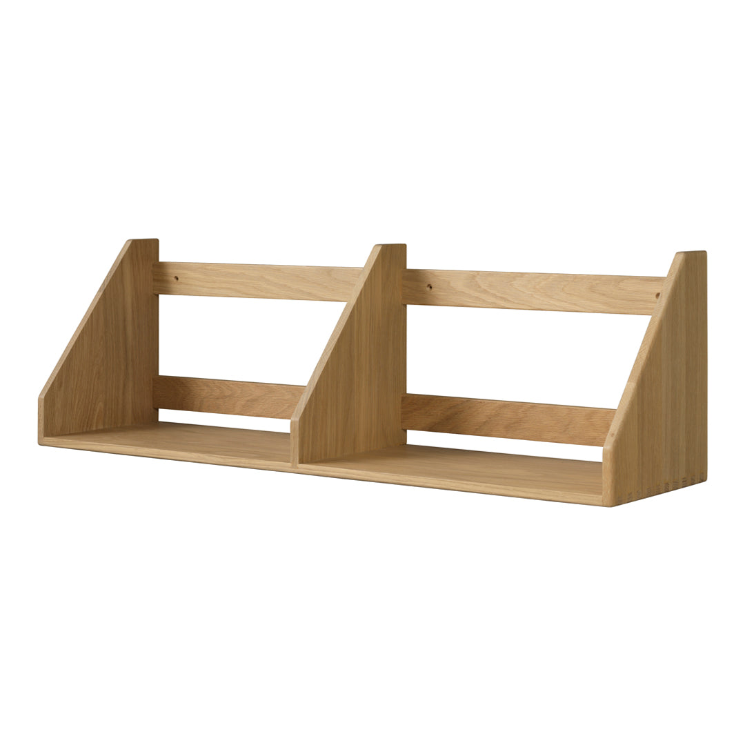 Borge Mogensen B5 Wall Shelf by FDB Mobler - Mid-Century Modern Wooden Shelf for Living Room, Bedroom & Office Storage