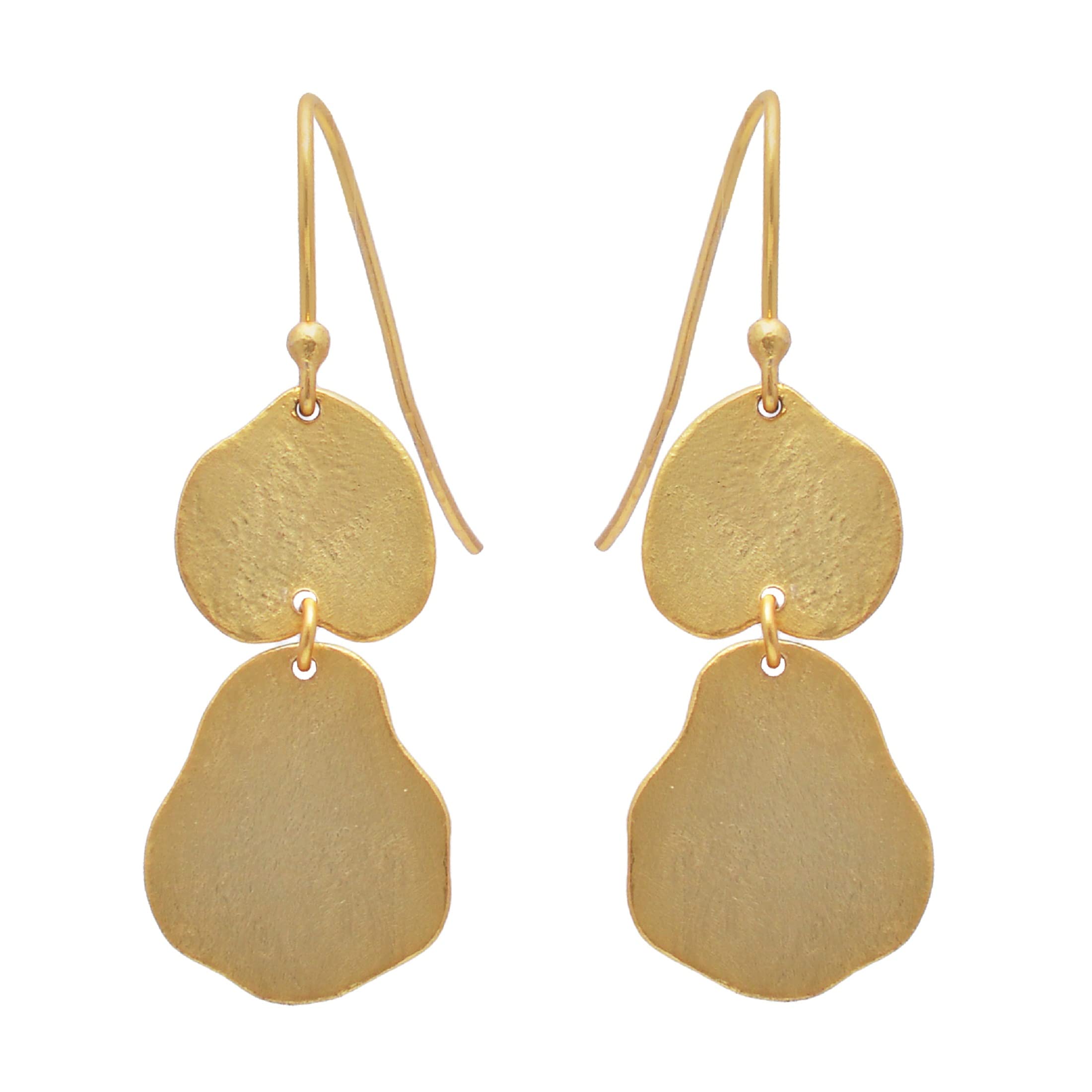 18K Gold Plated Handmade Earrings for Women - Elegant Fashion Jewelry Gift for Her - VE-510 | Perfect for Weddings, Parties & Everyday Wear