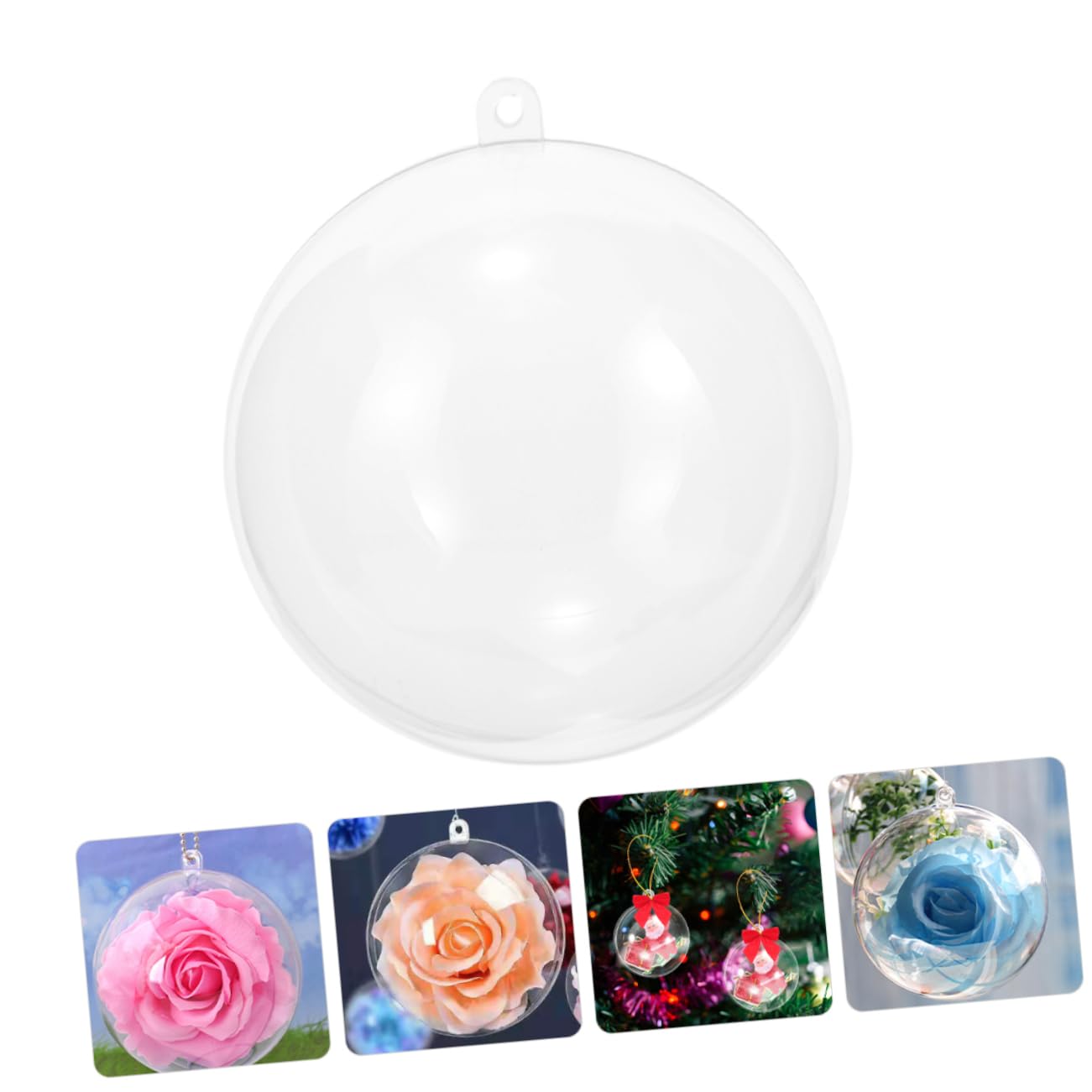 MagicLulu 3 Sets 8cm Christmas Tree Balls - Festive Decor for Xmas & Weddings