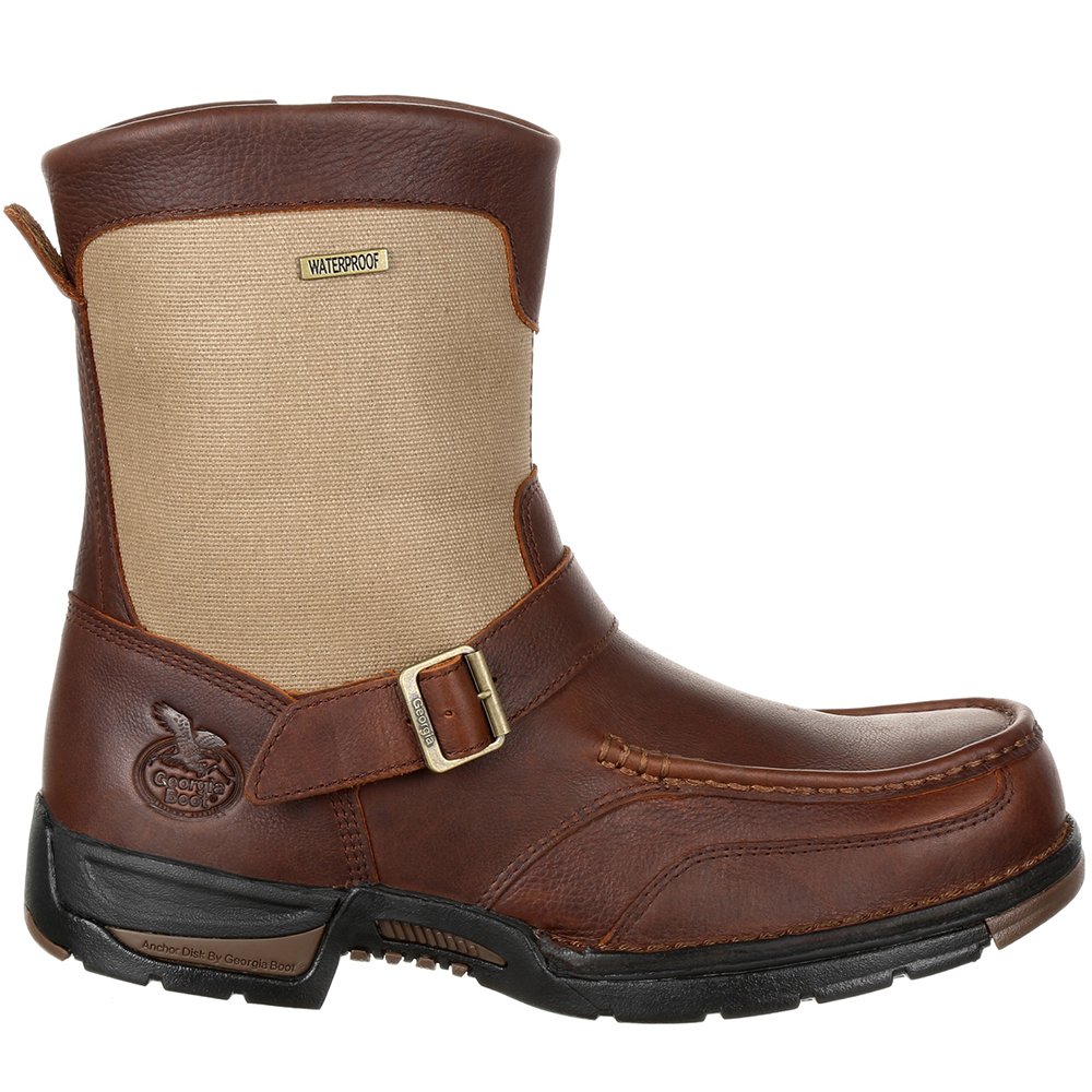 Georgia Boot Men's Athens Industrial Work Boots - Waterproof, Slip-Resistant, Steel Toe - Perfect for Construction, Landscaping & Heavy Duty Work