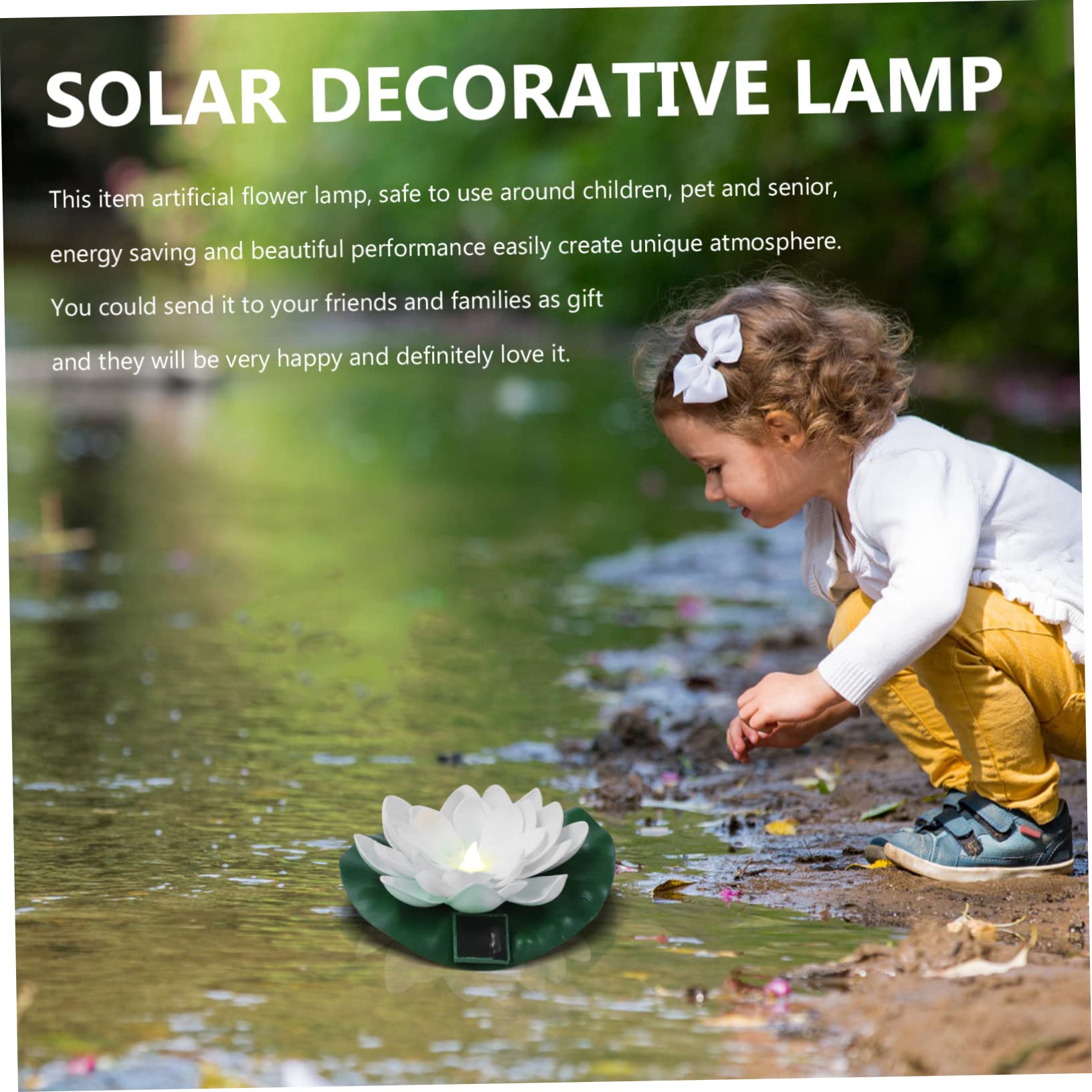 Solar Floating Pool Lights for Garden & Pond Decoration - LED Night Lights