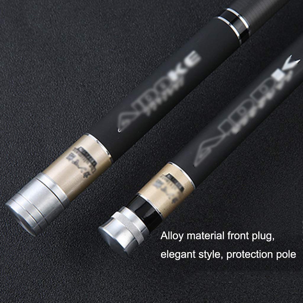 Portable Telescopic Fishing Rod - 4.5m Super Hard Travel Fishing Pole for Beginners, Youth & Adults | Perfect for Camping, Hiking & Outdoor Adventures