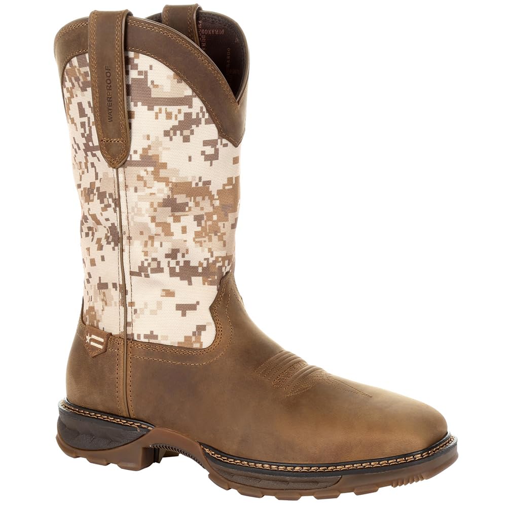 Durango Men's Maverick Xp Western Boot - Durable Cowboy Boots for Men, Comfortable Work & Riding Boots - Perfect for Ranch Work, Rodeo & Outdoor Adventures