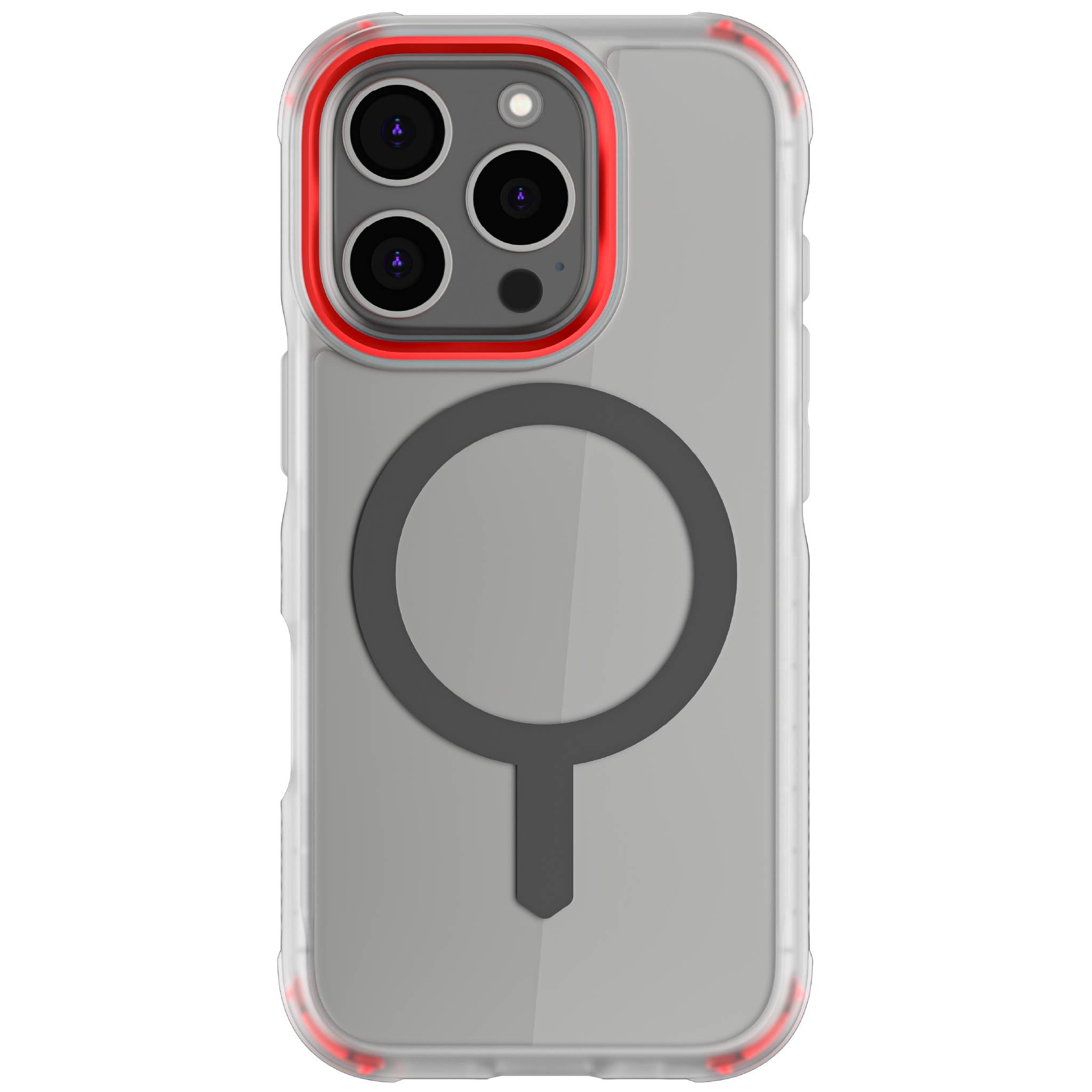 iPhone 16 Series Clear MagSafe Protective Cases - Shockproof & Anti-Scratch Cover for iPhone 16/16 Pro/16 Pro Max | Perfect for Everyday Use, Travel & Outdoor Activities