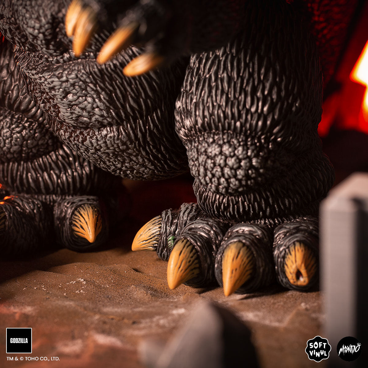 Godzilla Vinyl Designer Figure by James Groman - Premium Collectible Toy for Movie Fans & Pop Culture Enthusiasts - Perfect for Display, Gifts, and Home Decor